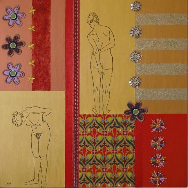 Painting titled "Untitled" by Danit Schindler, Original Art, Oil