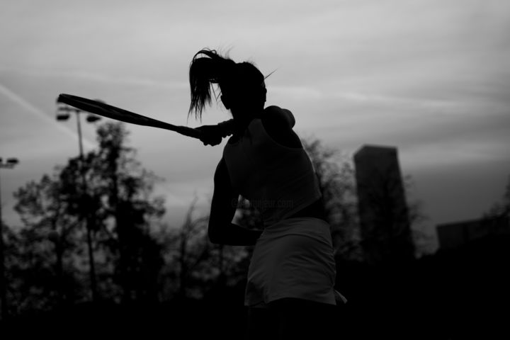Fotografía titulada "Tennis" por Daniil Ivanov, Obra de arte original, Fotografía digital