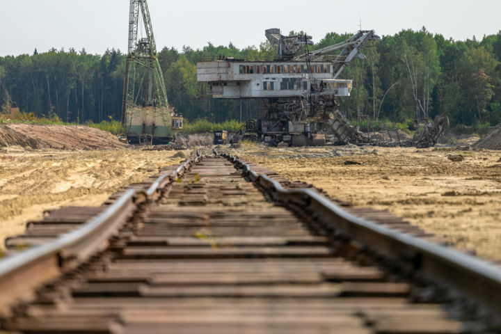 Fotografia intitolato "Railway" da Daniil Ivanov, Opera d'arte originale, Fotografia digitale