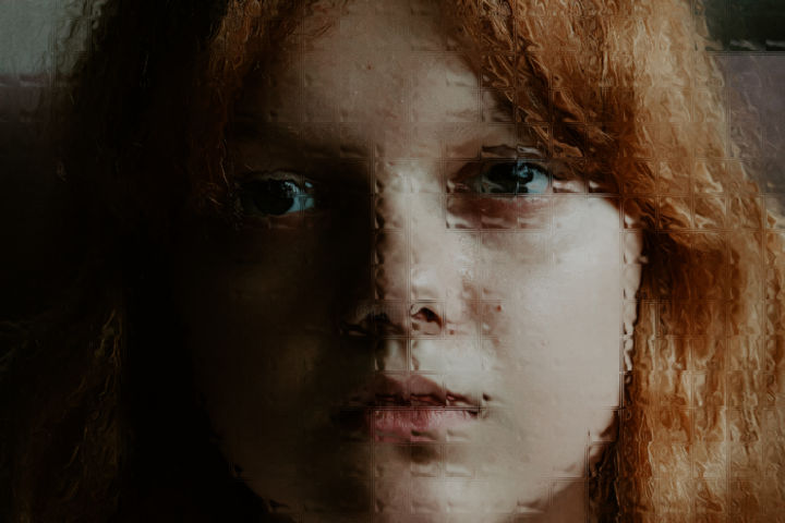 Photography titled "Daughter" by Daniil Ivanov, Original Artwork, Manipulated Photography