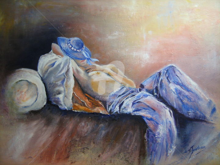 Pintura titulada "Alanguie" por Dany, Obra de arte original, Oleo