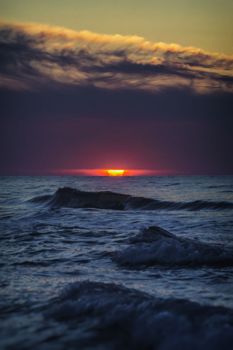 Photographie intitulée "Eye of the Sea" par Dan Cristian Mihăilescu, Œuvre d'art originale