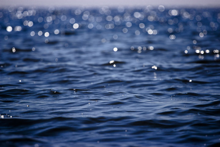 Fotografia intitolato "Blue Sea" da Dan Cristian Mihăilescu, Opera d'arte originale