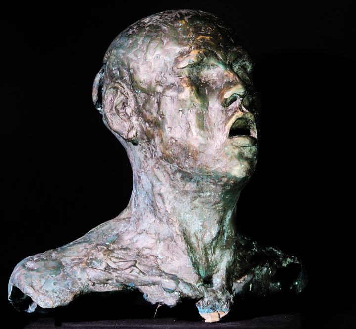 Sculpture intitulée "Dementia" par Danny Boterdael, Œuvre d'art originale, Bronze