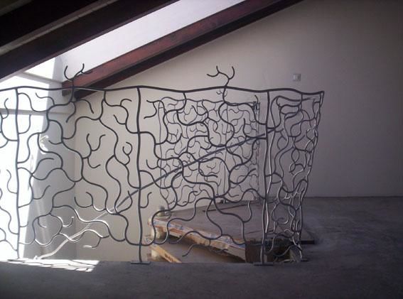 Escultura titulada "rampe" por Didier Dantras, Obra de arte original, Arquitectura