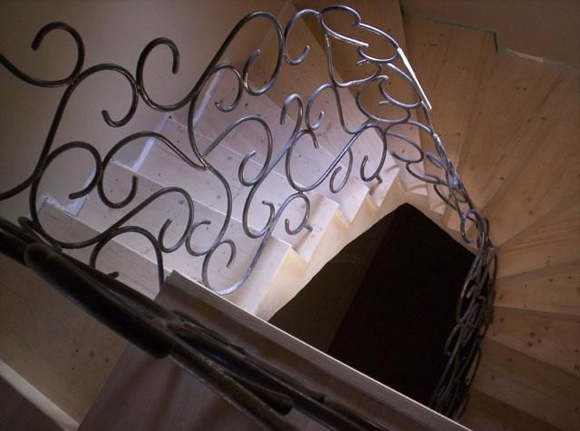 Sculpture titled "rampe d'escalier" by Didier Dantras, Original Artwork