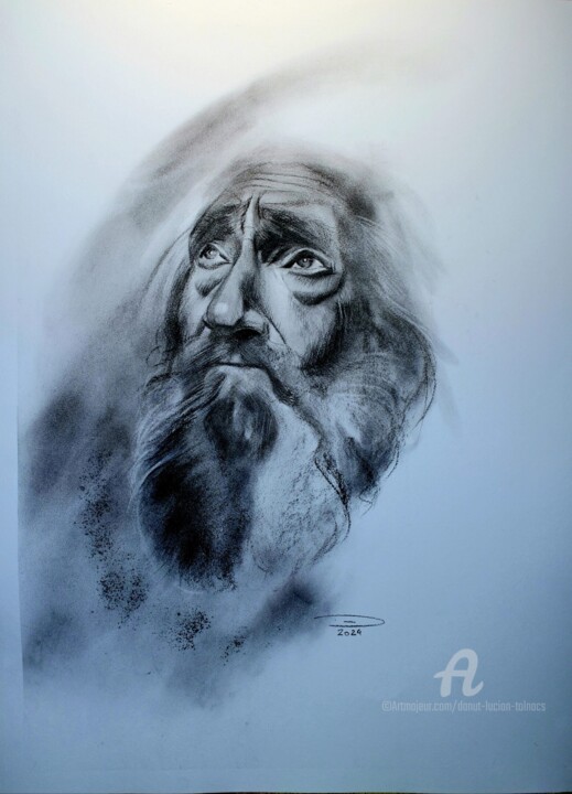 "Faith" başlıklı Resim Danut Lucian Tolnacs tarafından, Orijinal sanat, Karakalem