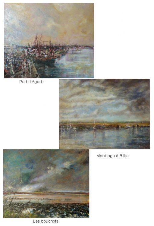premier prix; pysages marins;13ième Salon Européen;