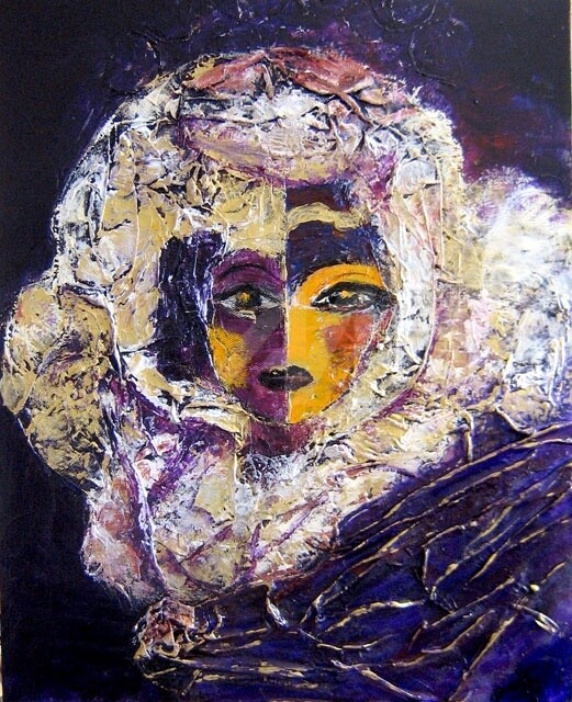 Peinture intitulée "trop belle III" par Dany Do, Œuvre d'art originale,