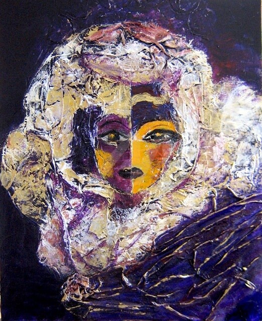 Peinture intitulée "trop belle III" par Dany Do, Œuvre d'art originale