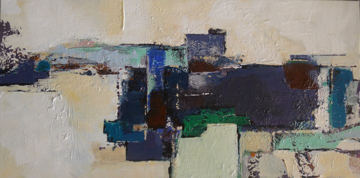 제목이 "#147 -  Abstrait 147"인 미술작품 Dany Mangion로, 원작, 아크릴