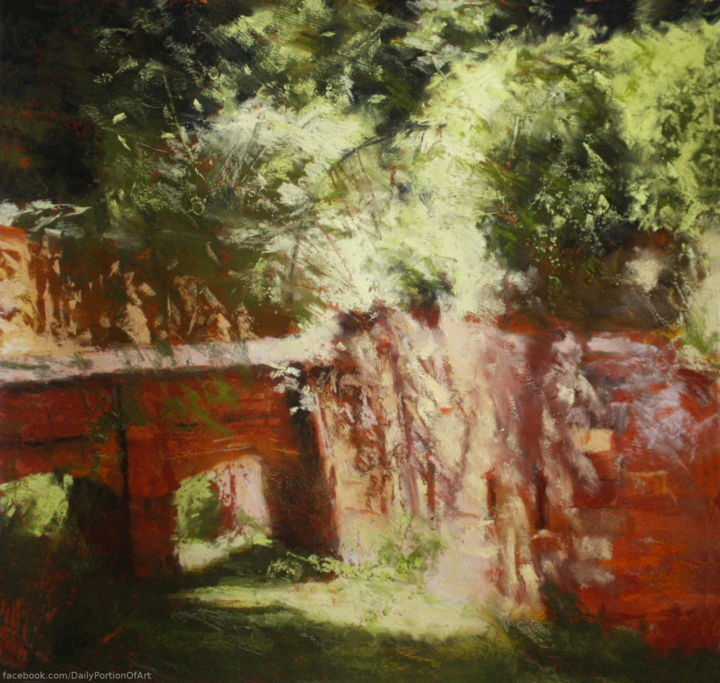 Painting titled "Summertime harmony" by Daria Kucharczyk, Original Art, Pastel