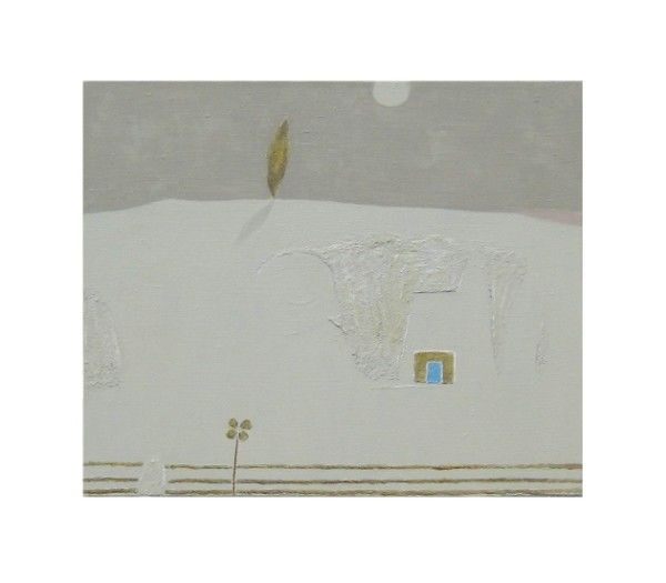 Pittura intitolato "night landscape" da Dario Pehar, Opera d'arte originale, Olio
