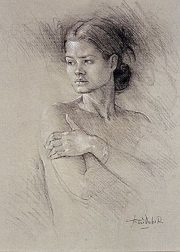 "Mujer abrazándose" başlıklı Tablo Dario Ortiz tarafından, Orijinal sanat