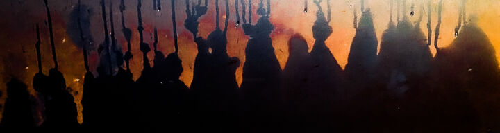 Fotografía titulada "Alien Crowd" por Dariusz Sobala, Obra de arte original, Fotografía digital