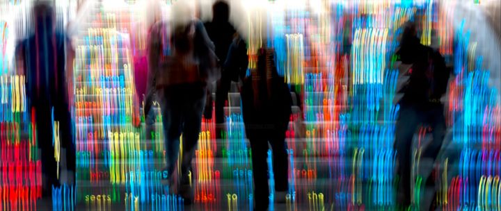 Photography titled "Descending to Heave…" by Darryll Schiff, Original Art, Manipulated Photography