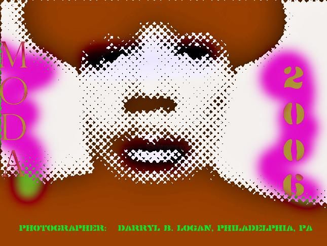 Arte digitale intitolato "Color Me Moda" da Darryl Logan, Opera d'arte originale