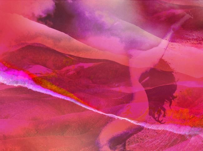 Arts numériques intitulée "Tanz mit dem Vulkan…" par Anne-Marie Grenacher, Œuvre d'art originale,