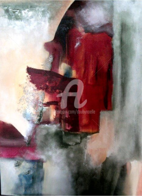 Painting titled "sidibouzi tunisie" by Noëlle Dauby, Original Artwork