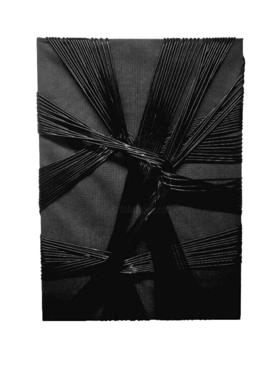 Scultura intitolato "Knots" da David Dubosc, Opera d'arte originale, Plastica Montato su Telaio per barella in legno