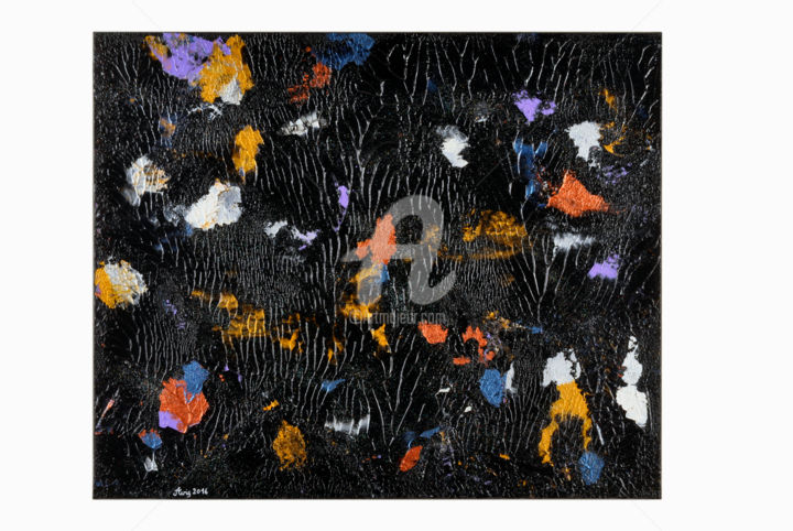 Pintura titulada "corail" por David Grange, Obra de arte original, Acrílico