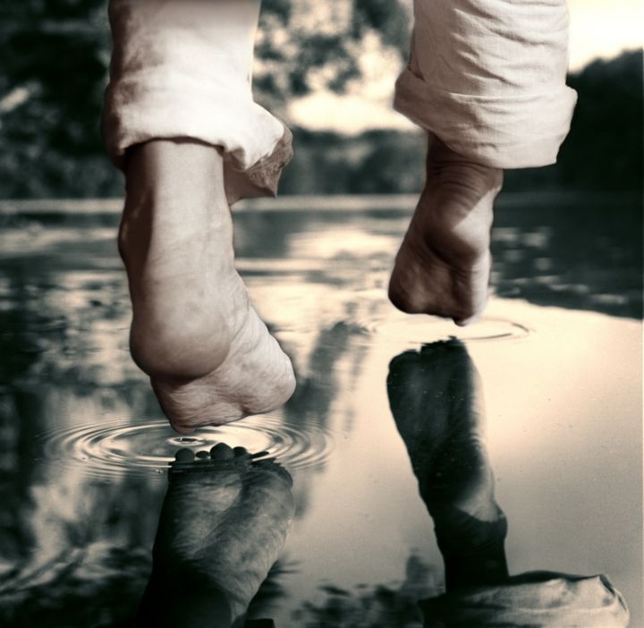 Photography titled "Moment of release (…" by David Heger, Original Artwork, Manipulated Photography