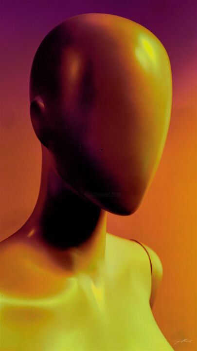 Фотография под названием "ALIEN FIVE" - David Underland, Подлинное произведение искусства, Цифровая фотография