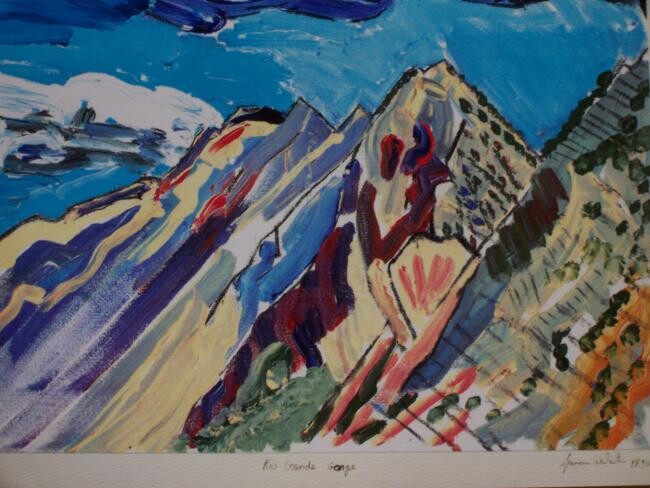Painting titled "Jemez Springs, New…" by David Wilde, Original Artwork