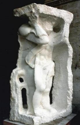 Sculptuur getiteld "The Exile" door Davidbookersculptor.Eu, Origineel Kunstwerk