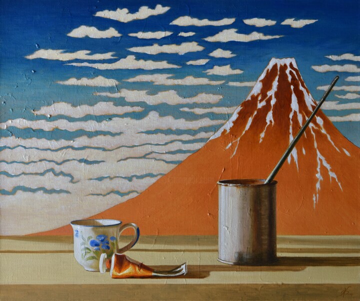 Pintura titulada "Clay" por Davide Nunziante, Obra de arte original, Oleo Montado en Bastidor de camilla de madera