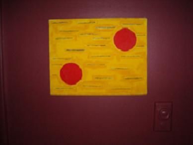 Painting titled "bus dream" by David Edwards, Original Art,