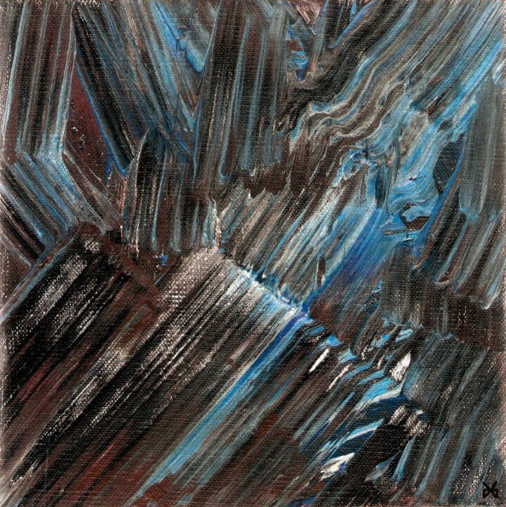 Schilderij getiteld "Matière - Abstracti…" door Davidian Gotis Abstraction Abstraite, Origineel Kunstwerk, Acryl