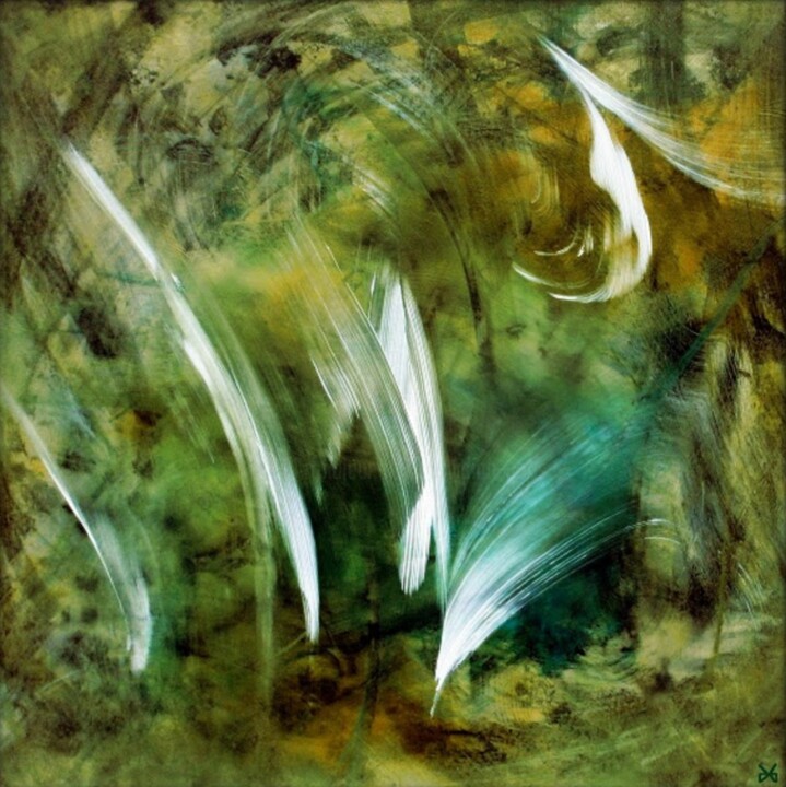 Картина под названием "Âme Sauvage (Wild S…" - Davidian Gotis Abstraction Abstraite, Подлинное произведение искусства, Акрил