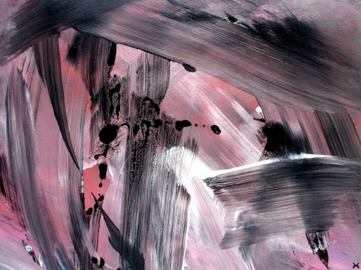 绘画 标题为“Inconstance perpétu…” 由Davidian Gotis Abstraction Abstraite, 原创艺术品, 丙烯