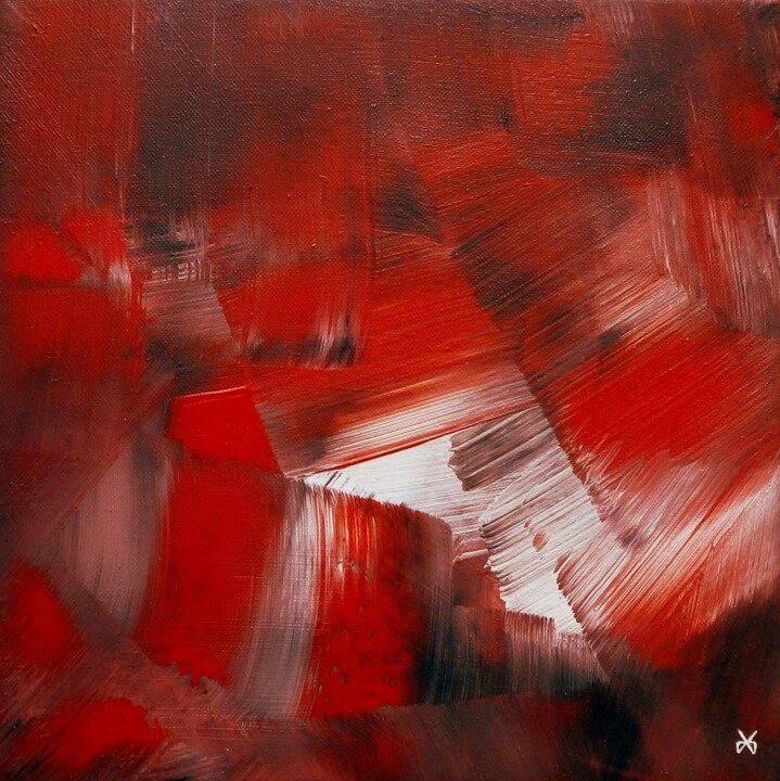 「Ignition  - Abstrac…」というタイトルの絵画 Davidian Gotis Abstraction Abstraiteによって, オリジナルのアートワーク, アクリル