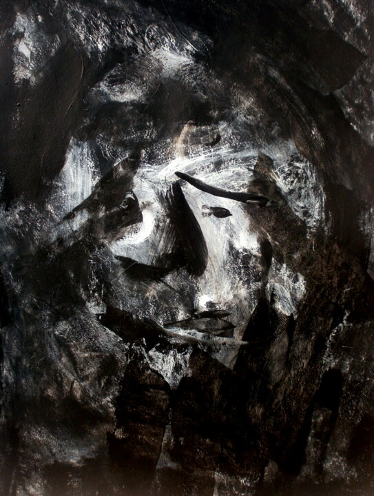 绘画 标题为“Santiago - Abstract…” 由Davidian Gotis Abstraction Abstraite, 原创艺术品, 丙烯