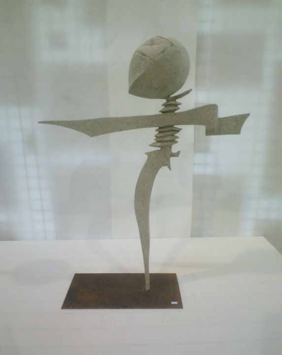 Skulptur mit dem Titel "" The tree "" von David Jacques Royer, Original-Kunstwerk, Metalle