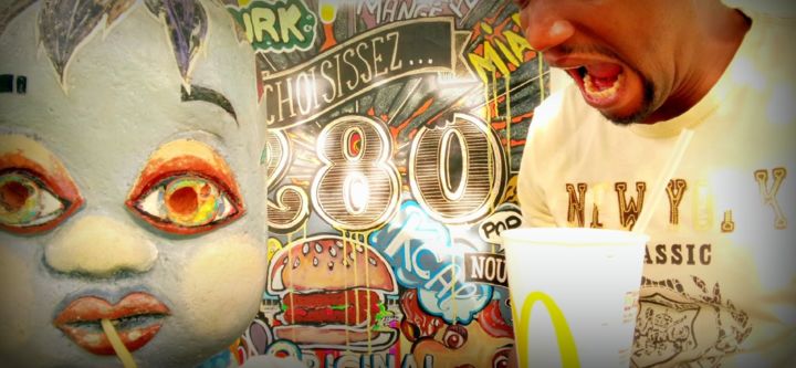 Photography titled "La malbouffe" by David Né, Original Art,