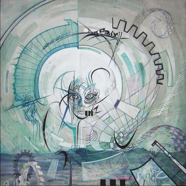 Peinture intitulée "La paix grand format" par David Peyrou, Œuvre d'art originale