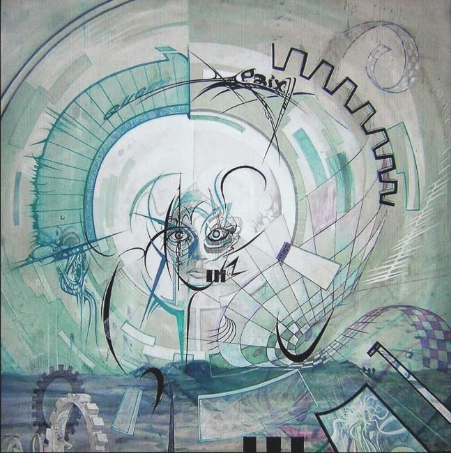 Peinture intitulée "La paix grand format" par David Peyrou, Œuvre d'art originale,