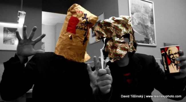 Photography titled "Fastfood Creatures" by David Tesin Sky, Original Artwork