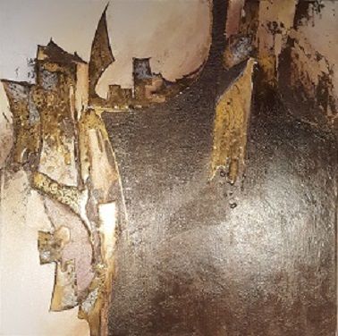 Peinture intitulée "Rebelle" par Aurore Thomas, Œuvre d'art originale, Acrylique
