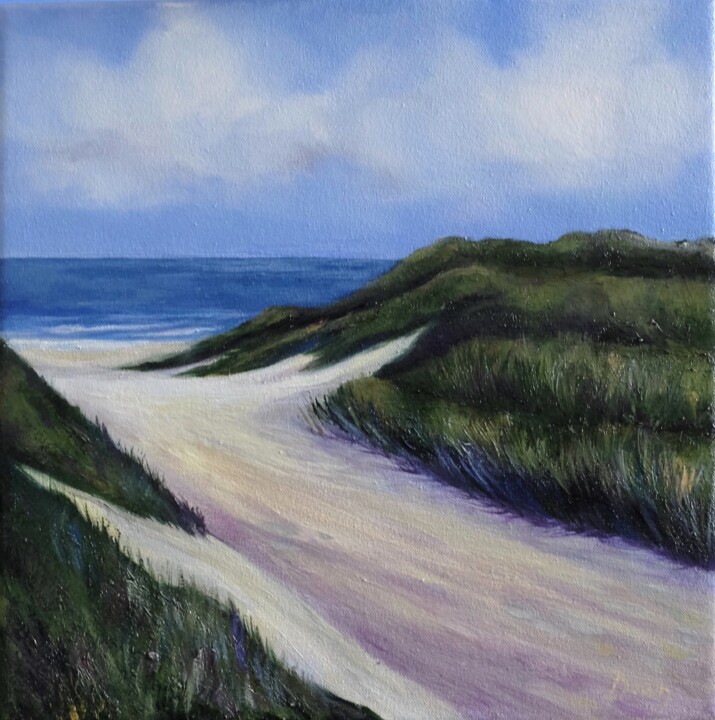 Pintura titulada "Gentle Breezes" por Dawn Rodger, Obra de arte original, Oleo