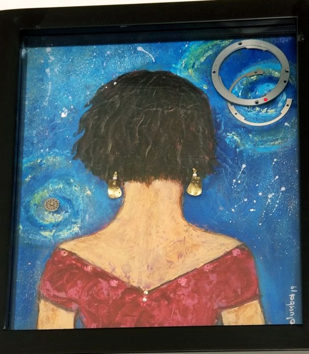 Pintura titulada "Tras de mi" por dcolumba17, Obra de arte original, Acrílico