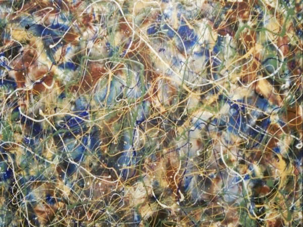 Pittura intitolato "Abstract 37" da David Csaszar, Opera d'arte originale, Acrilico