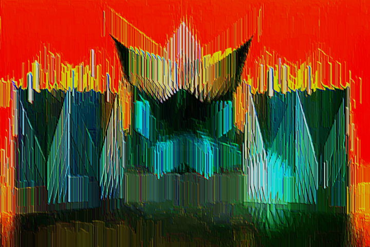 Digital Arts titled "trifect" by Ariel Velez, Original Art, 2D Digital Work