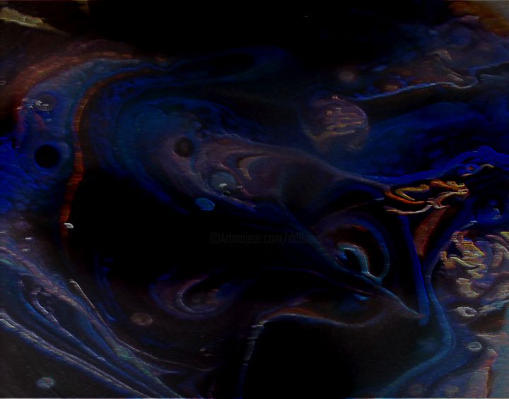 Digital Arts titled "ancient ones return" by Ariel Velez, Original Art, 2D Digital Work