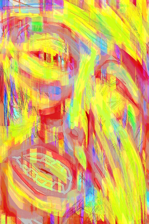Digital Arts titled "onset of madness" by Ariel Velez, Original Artwork, 2D Digital Work