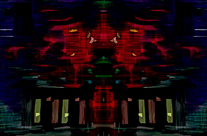Arte digitale intitolato "1 last stare" da Ariel Velez, Opera d'arte originale, Lavoro digitale 2D