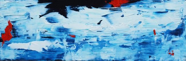 Malarstwo zatytułowany „Azul” autorstwa Dec, Oryginalna praca, Olej